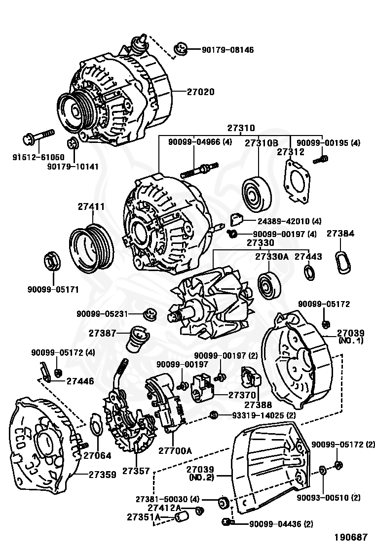 Toyota - NUT